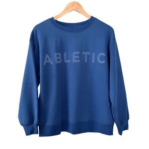 NWT Fabletics Eco Go-To Crewneck Sweatshirt Sz XS